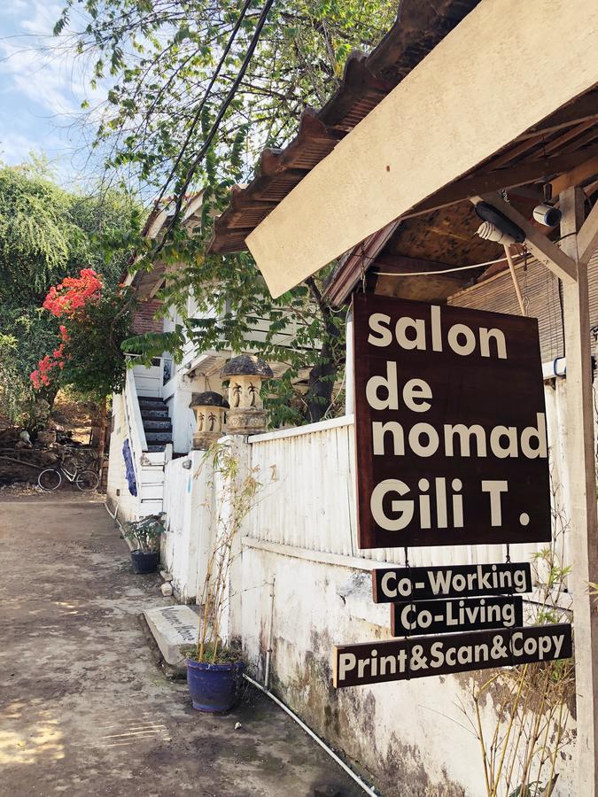 Salon De Nomad Gili T. Bed & Breakfast กีลีตราวางัน ภายนอก รูปภาพ